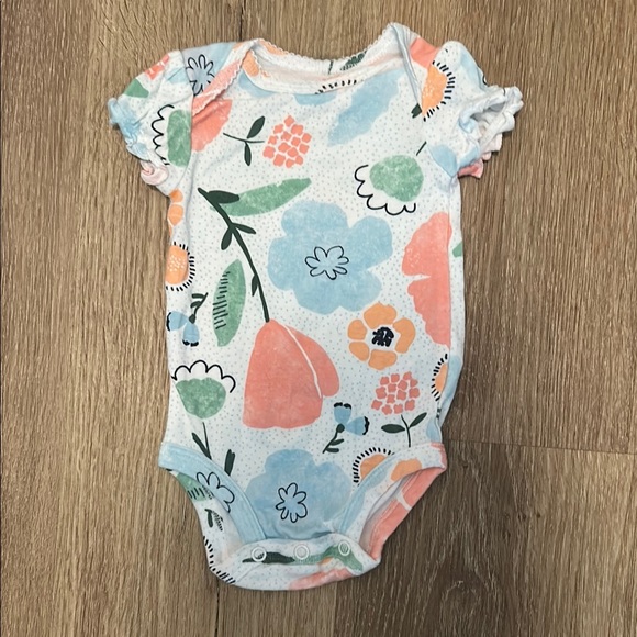 Carter's Blue and Orange Bodysuits One Pieces - Picture 1 of 4